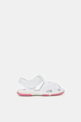 Infant Girls White Pump