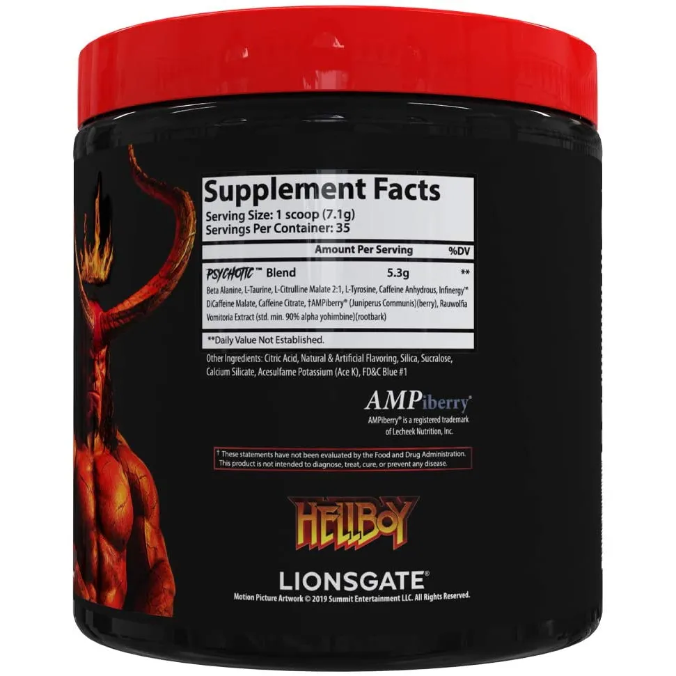 Insane Labz Psychotic HELLBOY Edition 35 Servings