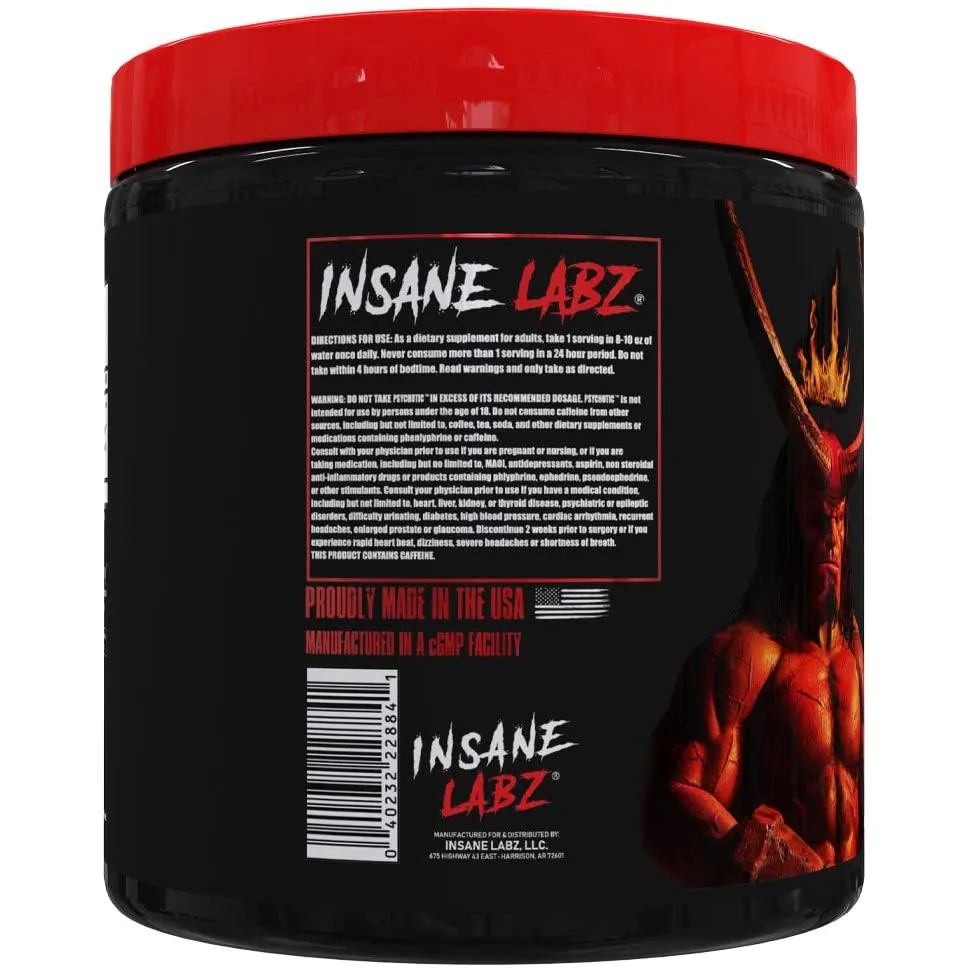 Insane Labz Psychotic HELLBOY Edition 35 Servings