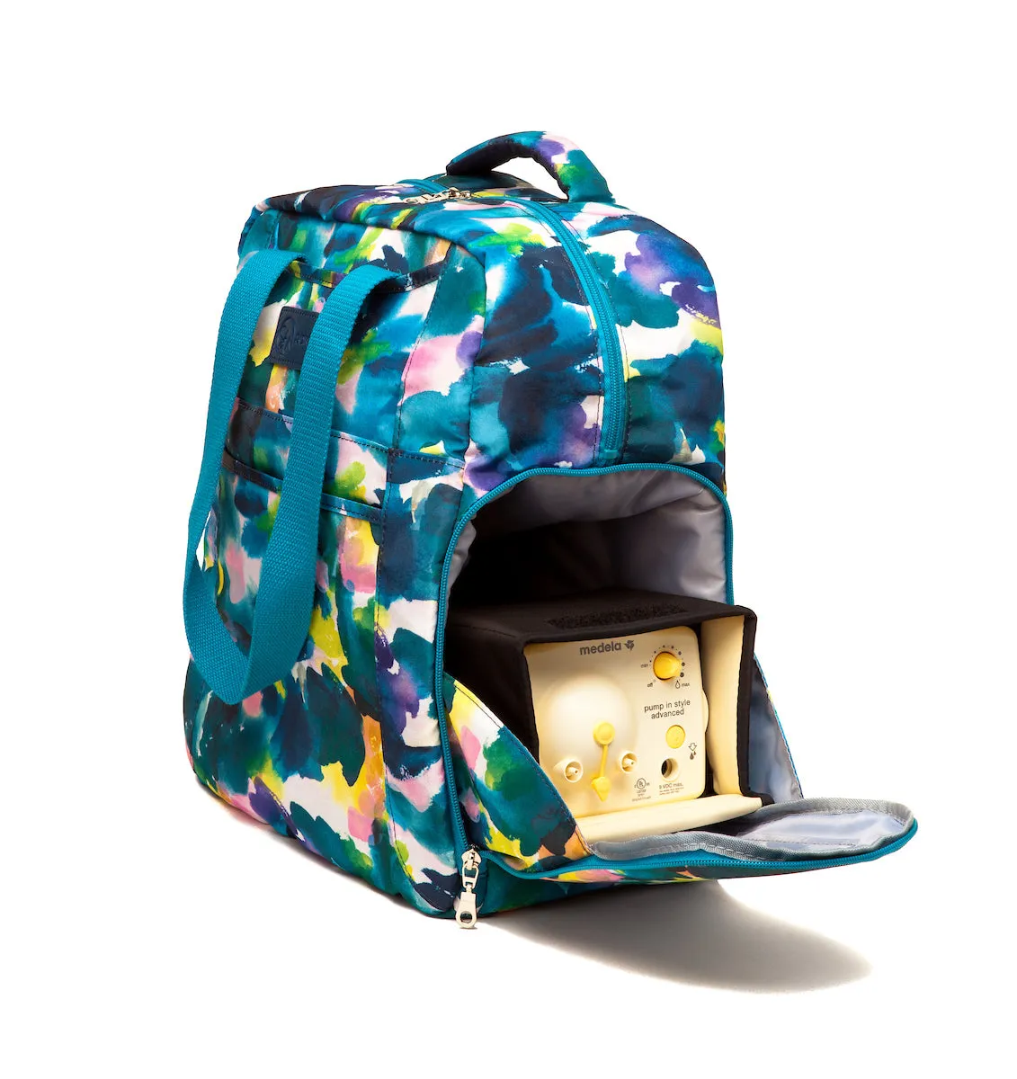 Kelly Breast Pump Backpack (Aquarelle)