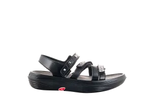 kybun Women's Genf 17 Black Sandal