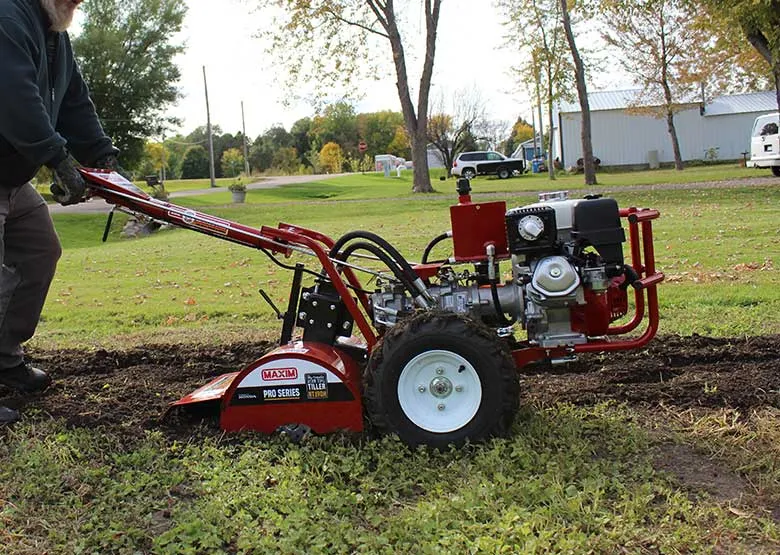 Maxim Pro Series Rear Tine Hydraulic Tiller w/ 270cc Honda GX270 (RT190H)