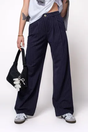 Mel Pinstripe Trousers