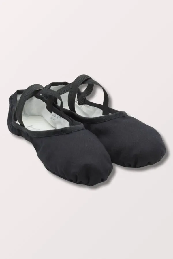 Mens Performa Canvas Ballet Shoes - Black