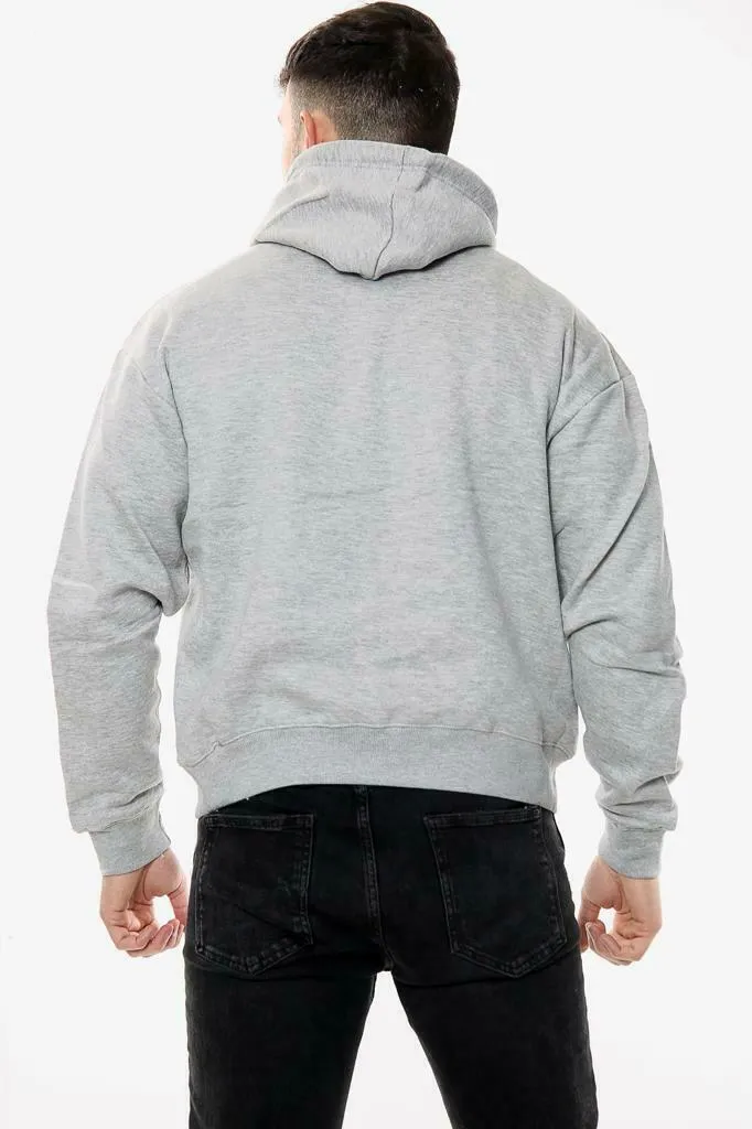 Mens Plain Pullover Hoodie