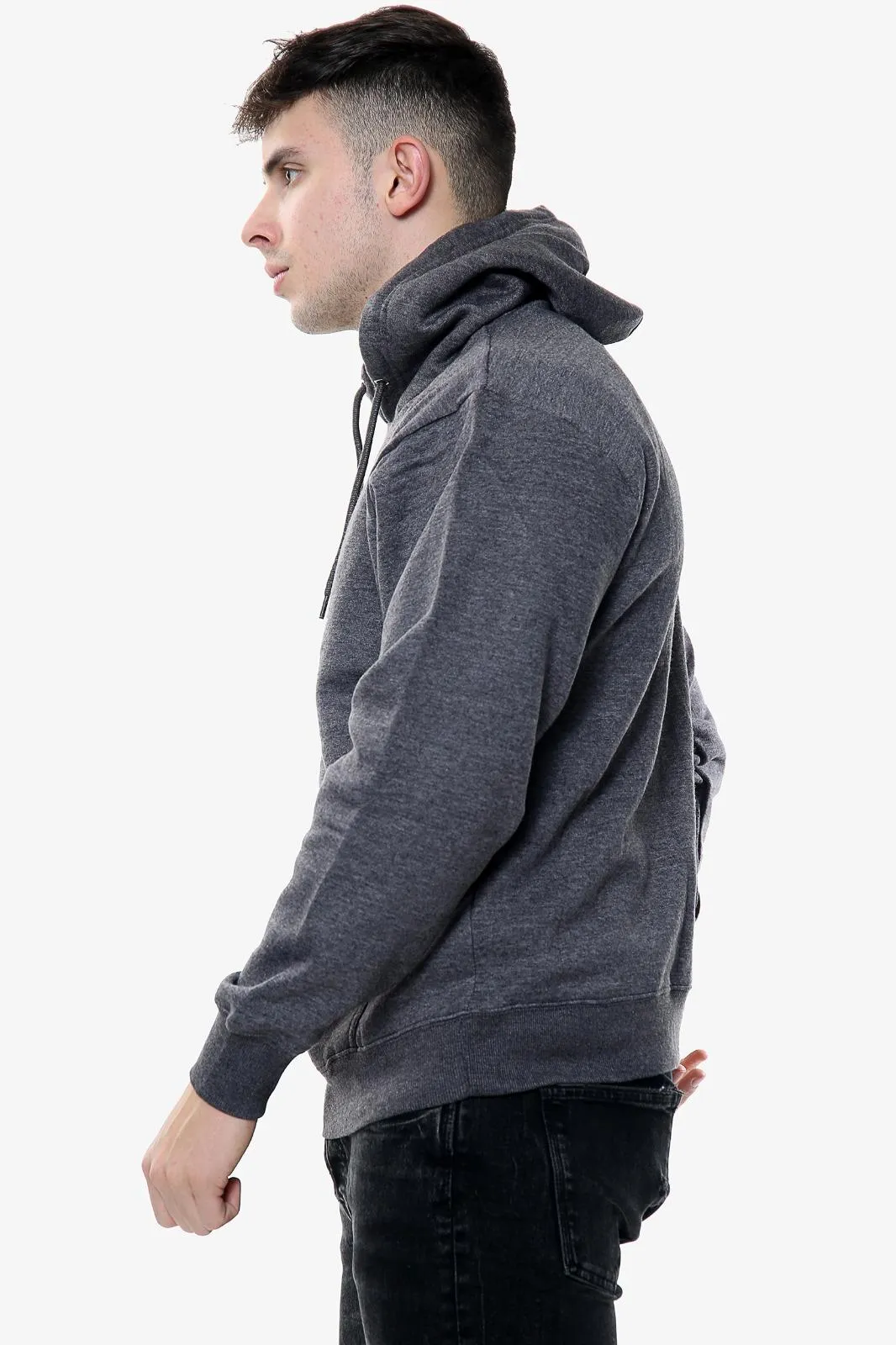 Mens Plain Pullover Hoodie