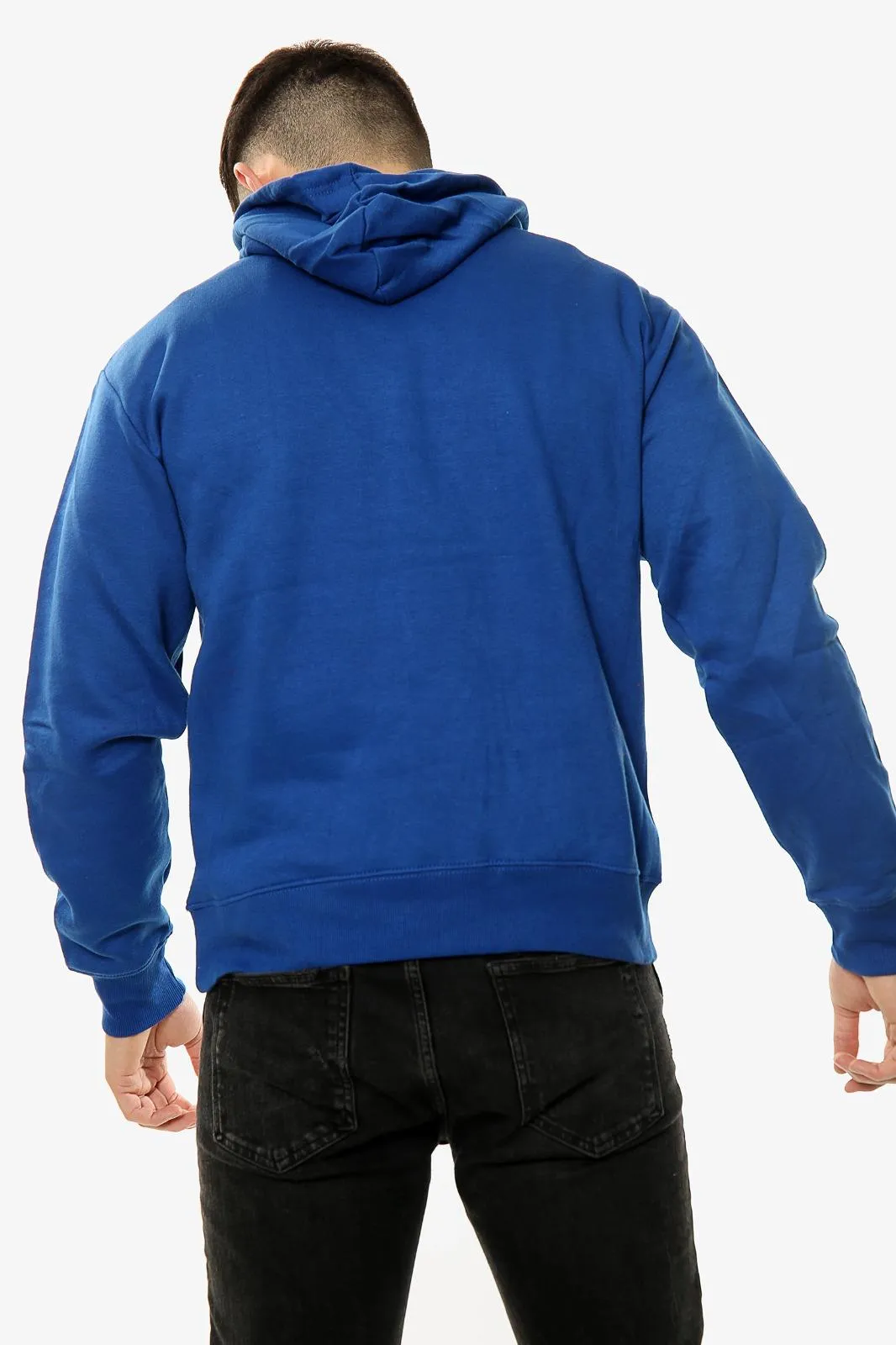 Mens Plain Pullover Hoodie