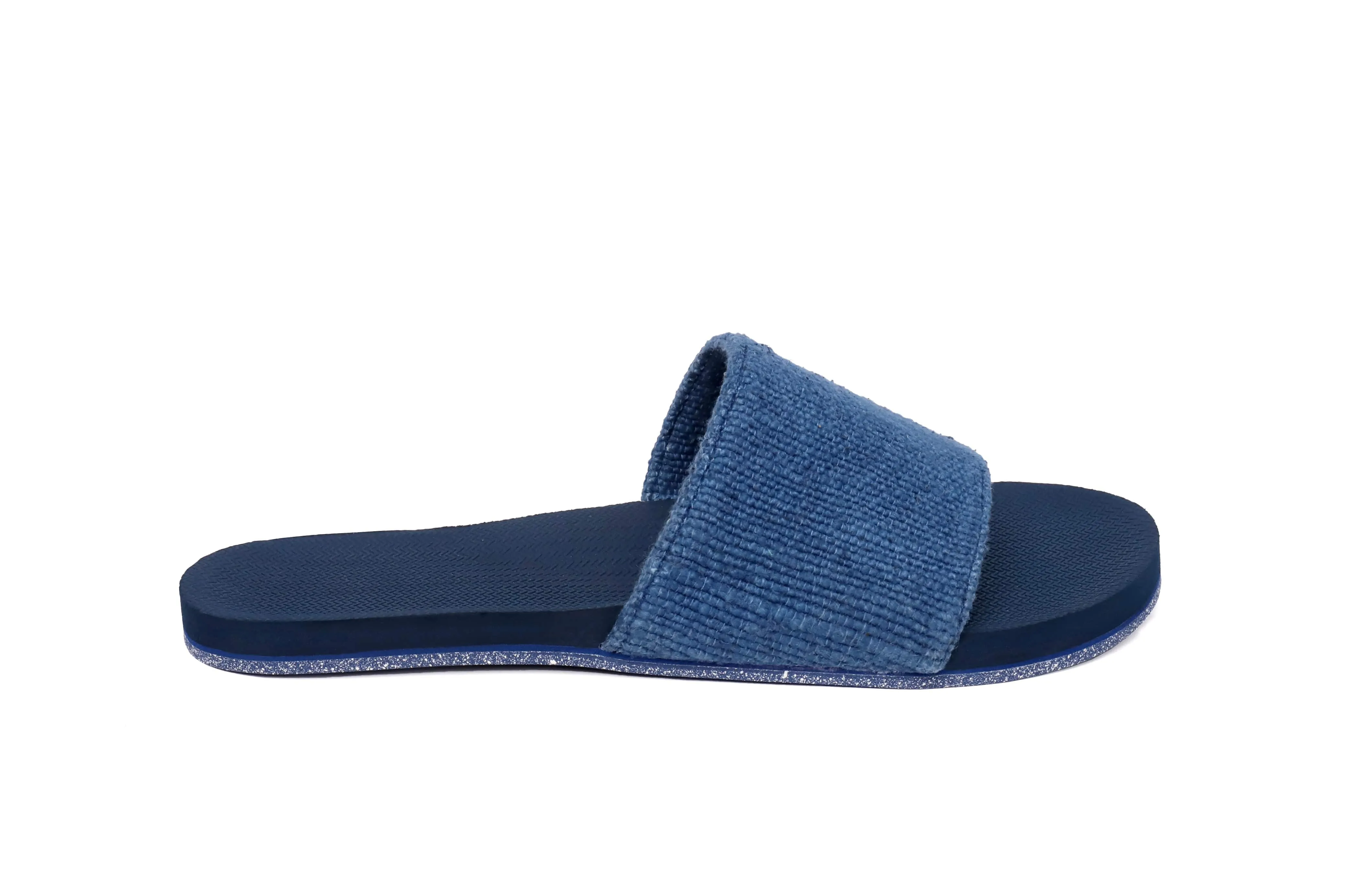 Men’s Slide Recycled Pable Straps - Indigo/Shore