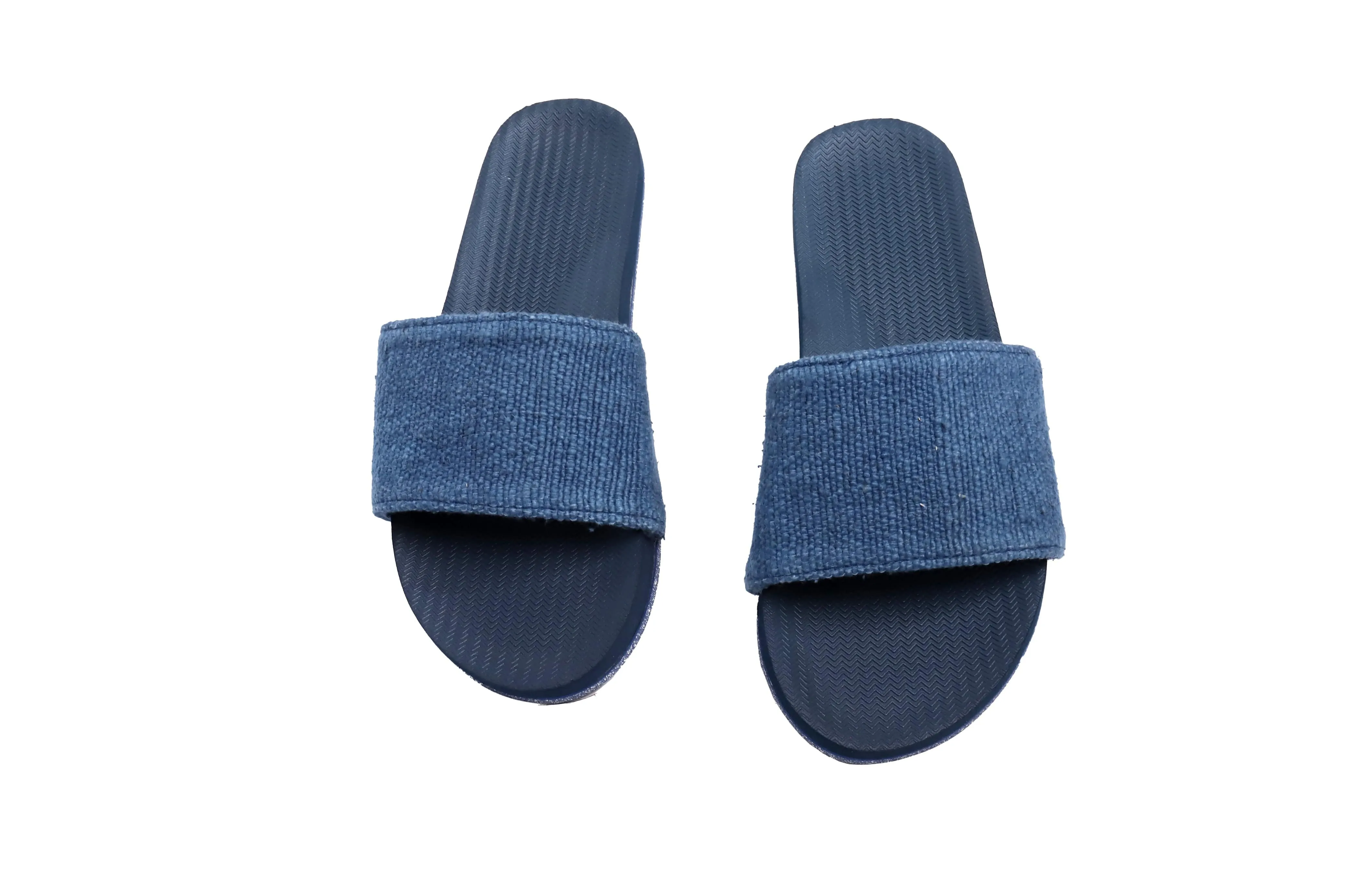 Men’s Slide Recycled Pable Straps - Indigo/Shore