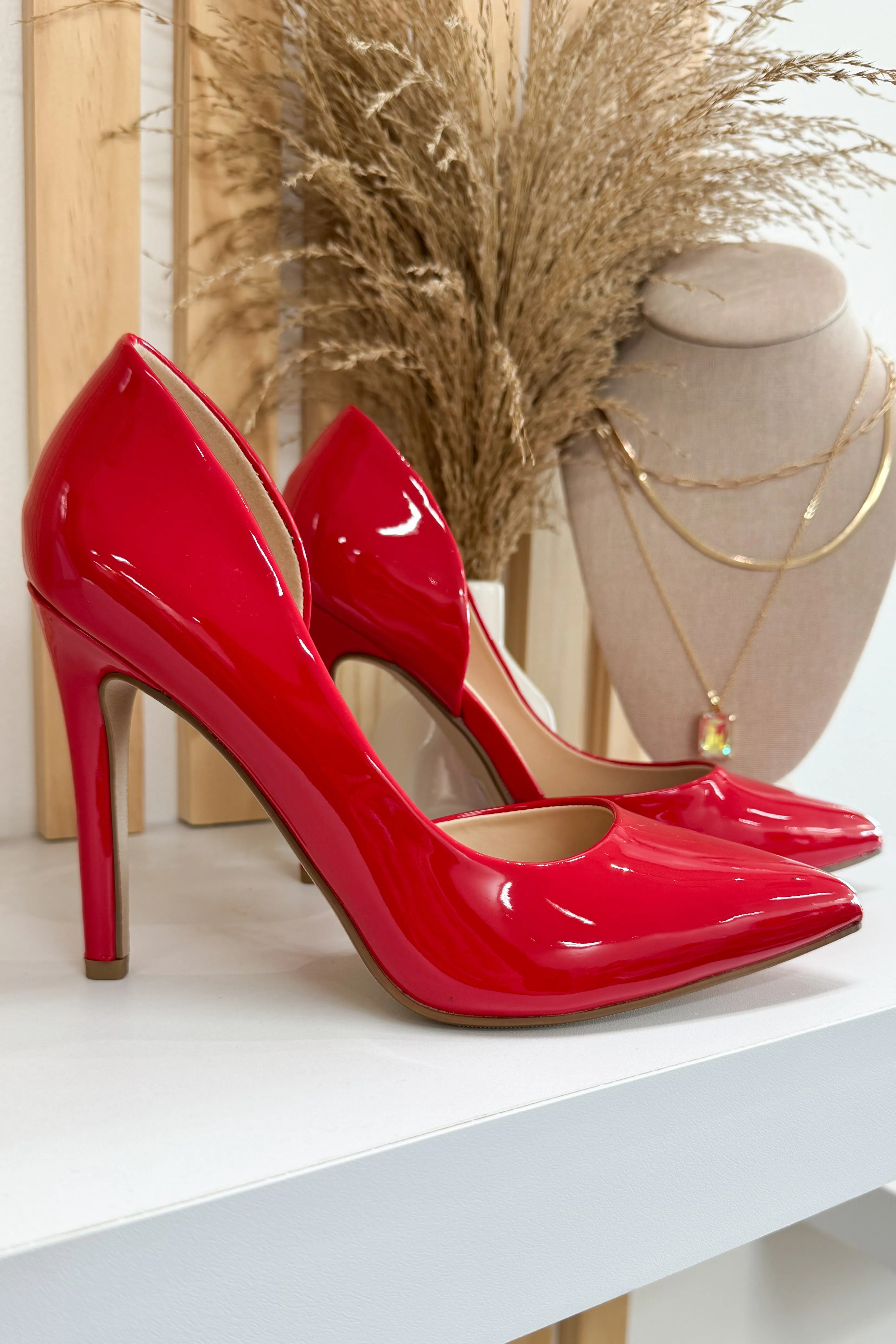 Miranda Pumps (Red)