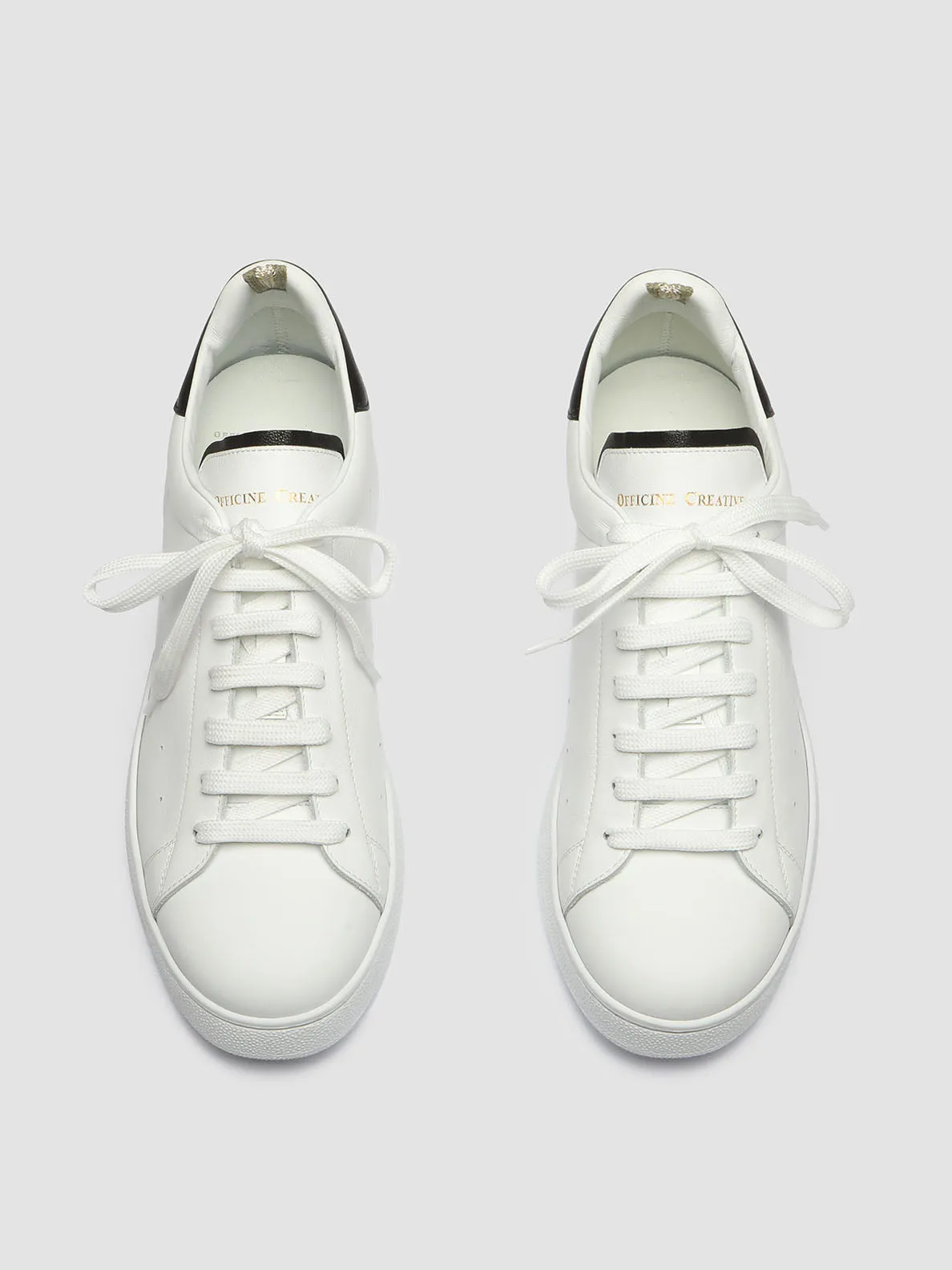 MOWER 005 - White Leather Sneakers