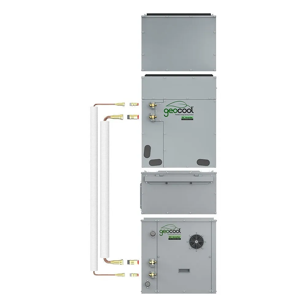 MRCOOL® GeoCool Inverter Series 5 Ton 71 EER2 Geothermal Heat Pump Vertical Package Unit - Upflow w/ Side Return