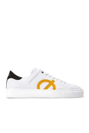 Nine Classic Sneakers - White Yellow Black