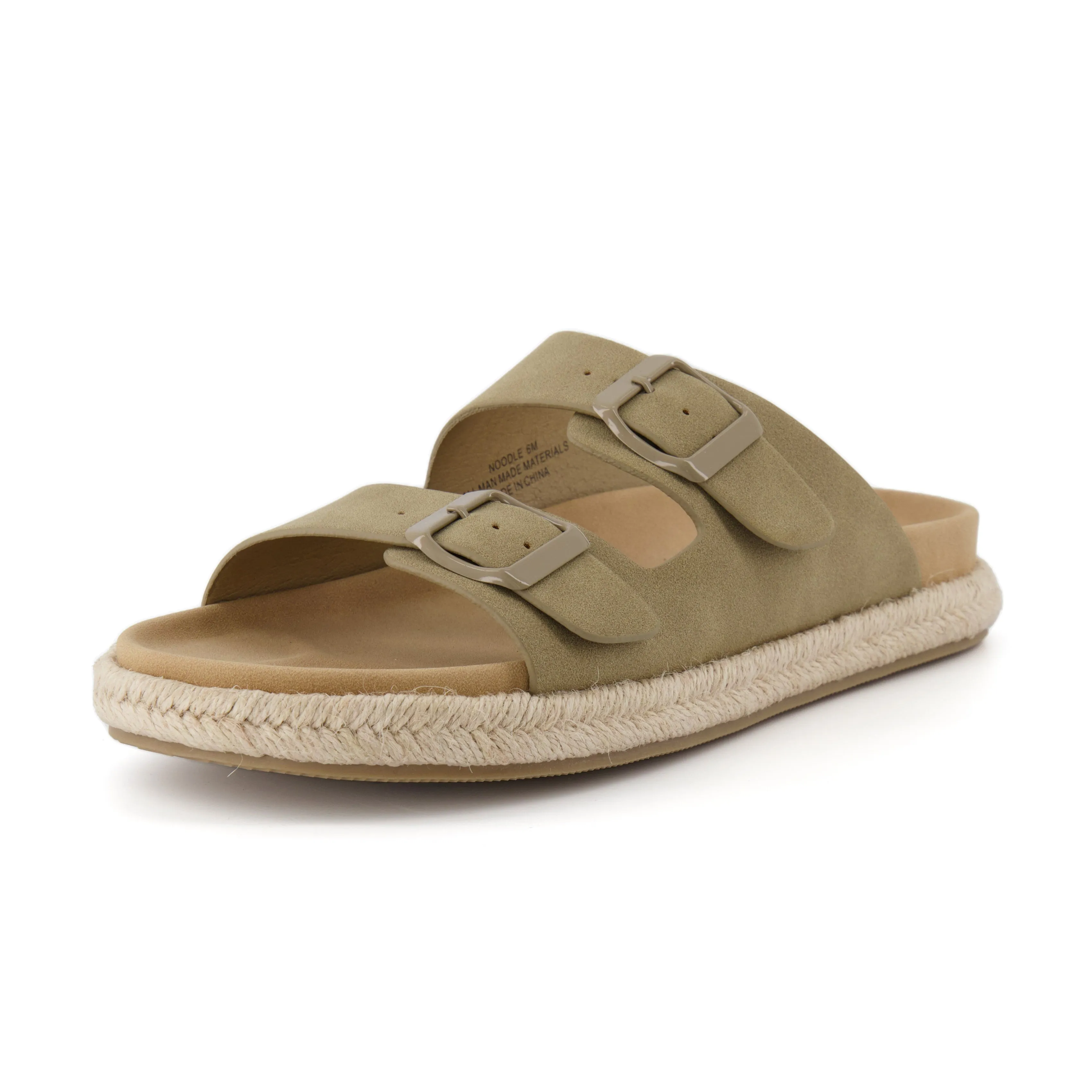 Noodle Espadrille Footbed Sandal