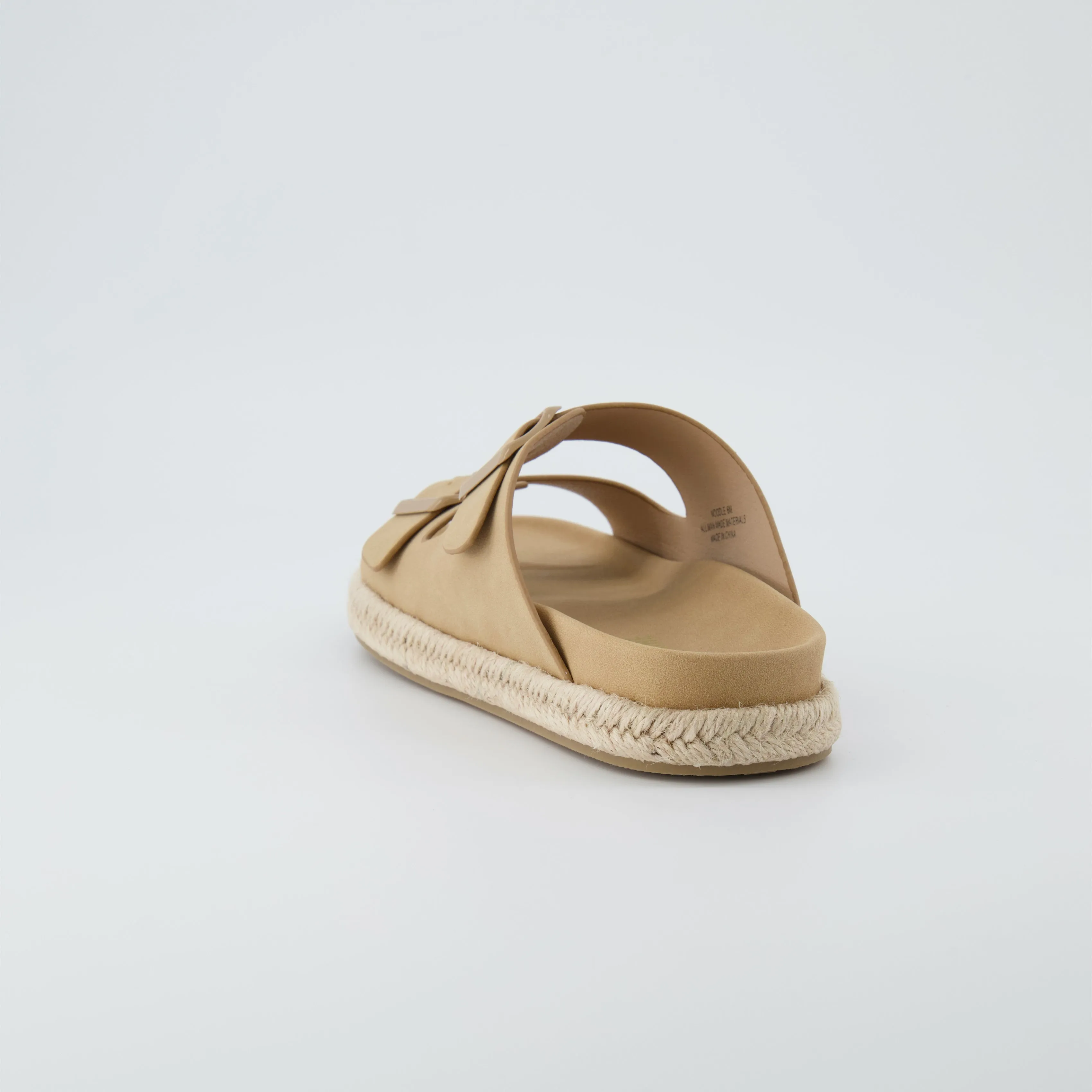 Noodle Espadrille Footbed Sandal