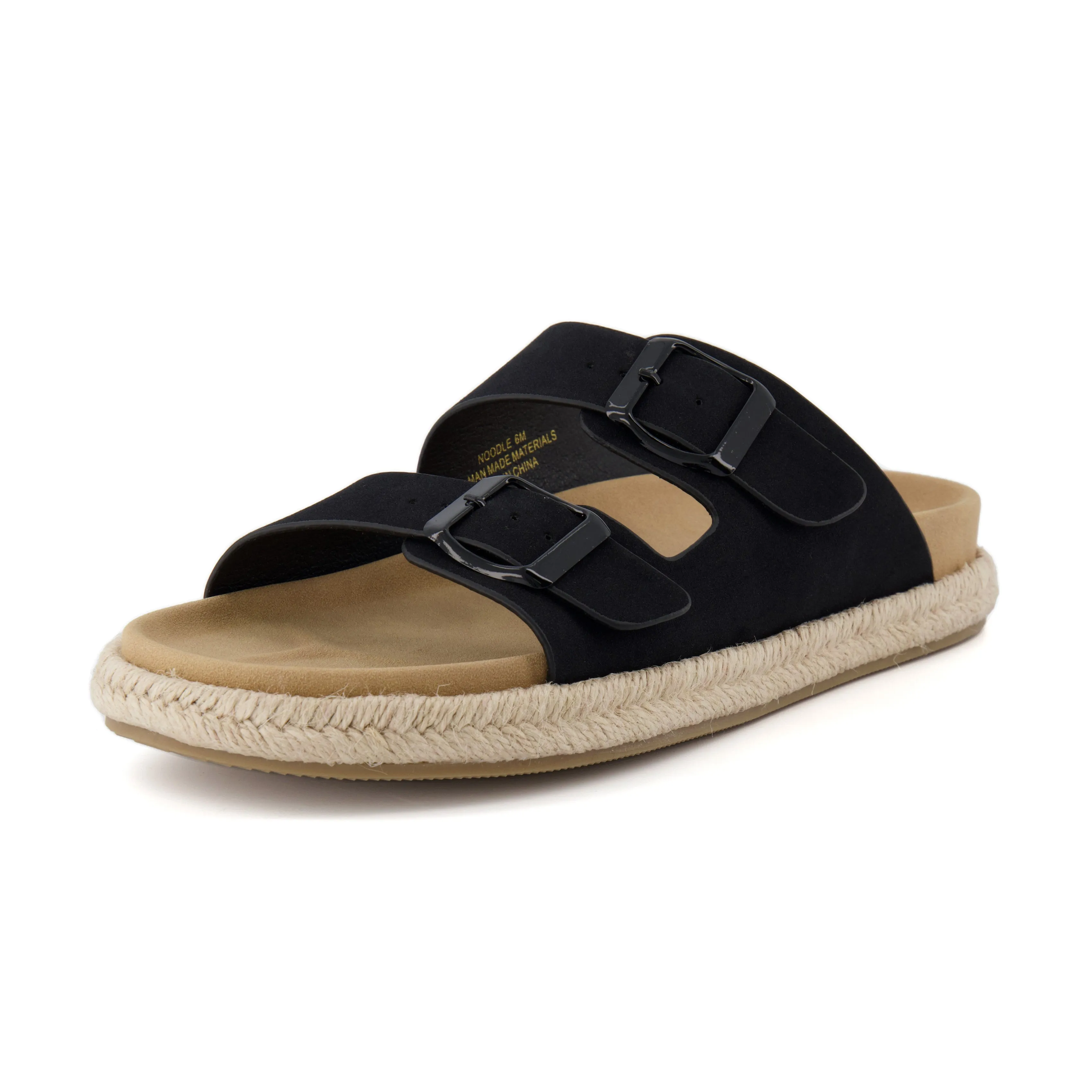 Noodle Espadrille Footbed Sandal