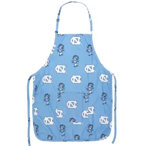 North Carolina Tar Heels Grilling Tailgating Apron with 9" Pocket, Adjustable