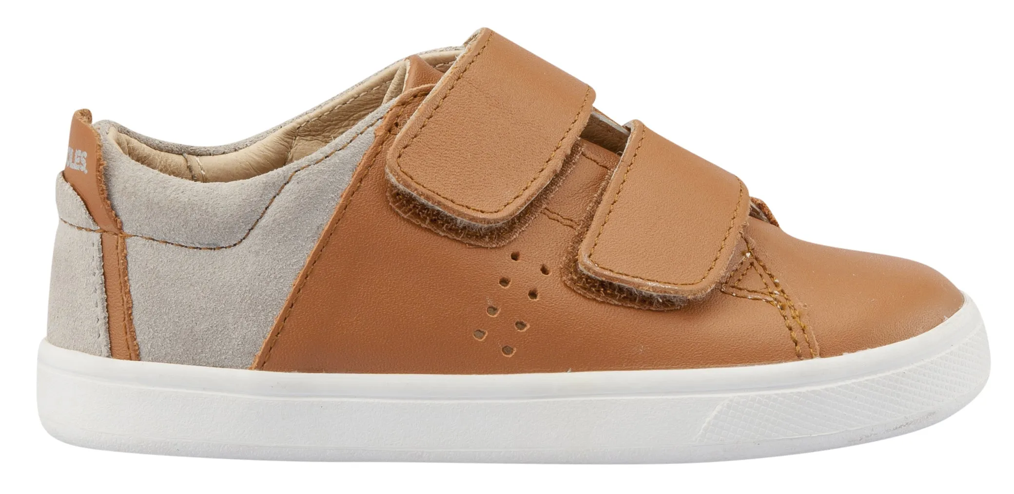 Old Soles Girl's & Boy's Toko Sneaker, Tan / Grey Suede