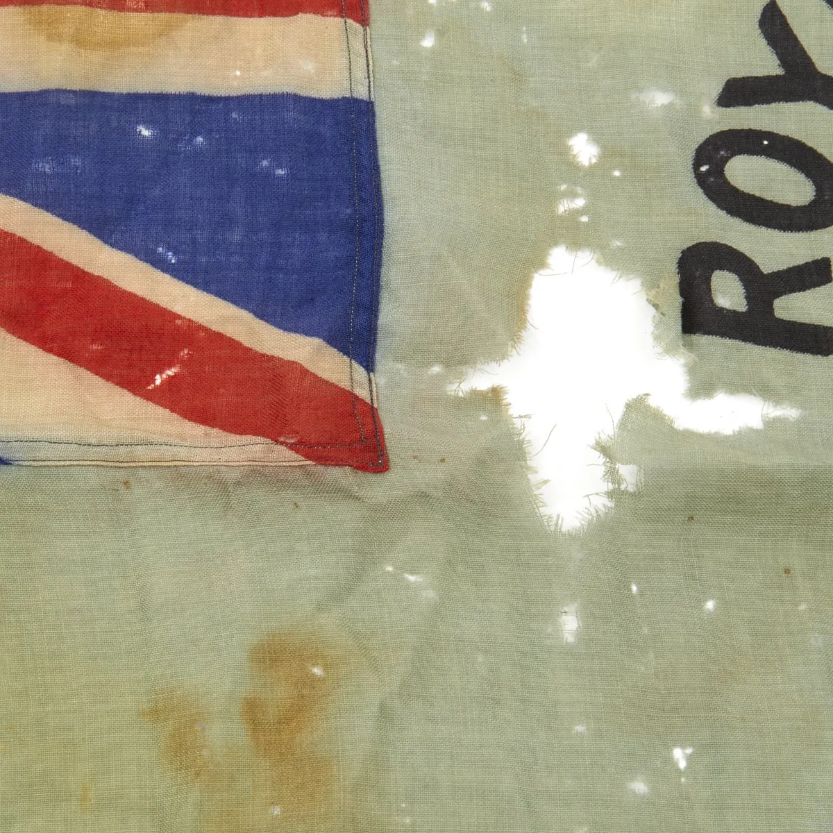 Original British WWII Royal Air Forces Association Flag - 71 x 33