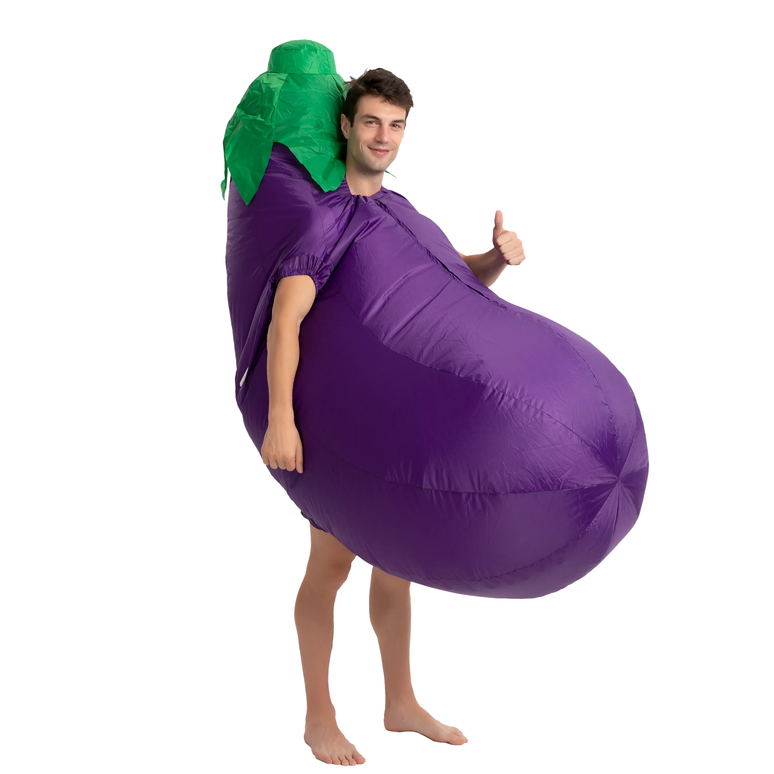 Peach and Eggplant Couple Inflatable Costume - Adult