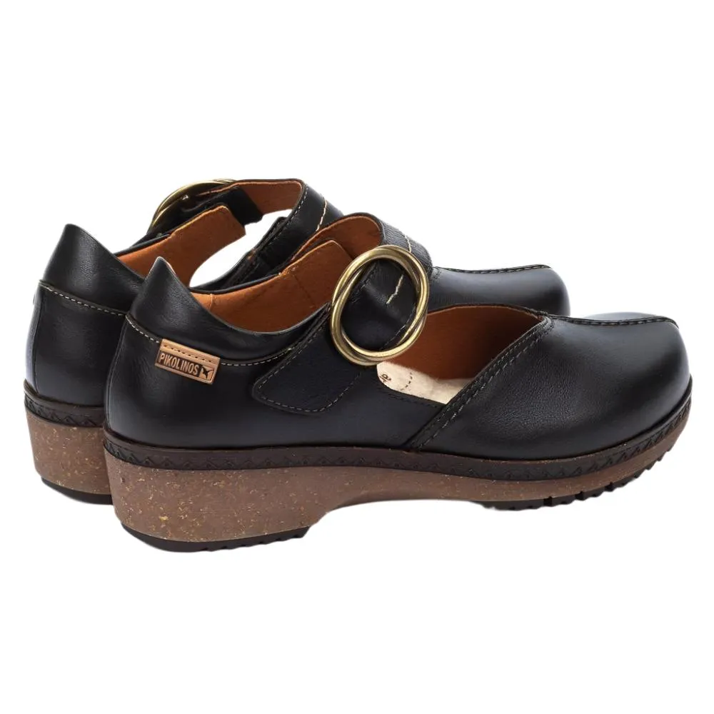 Pikolinos Women's Granada Mary Jane Black