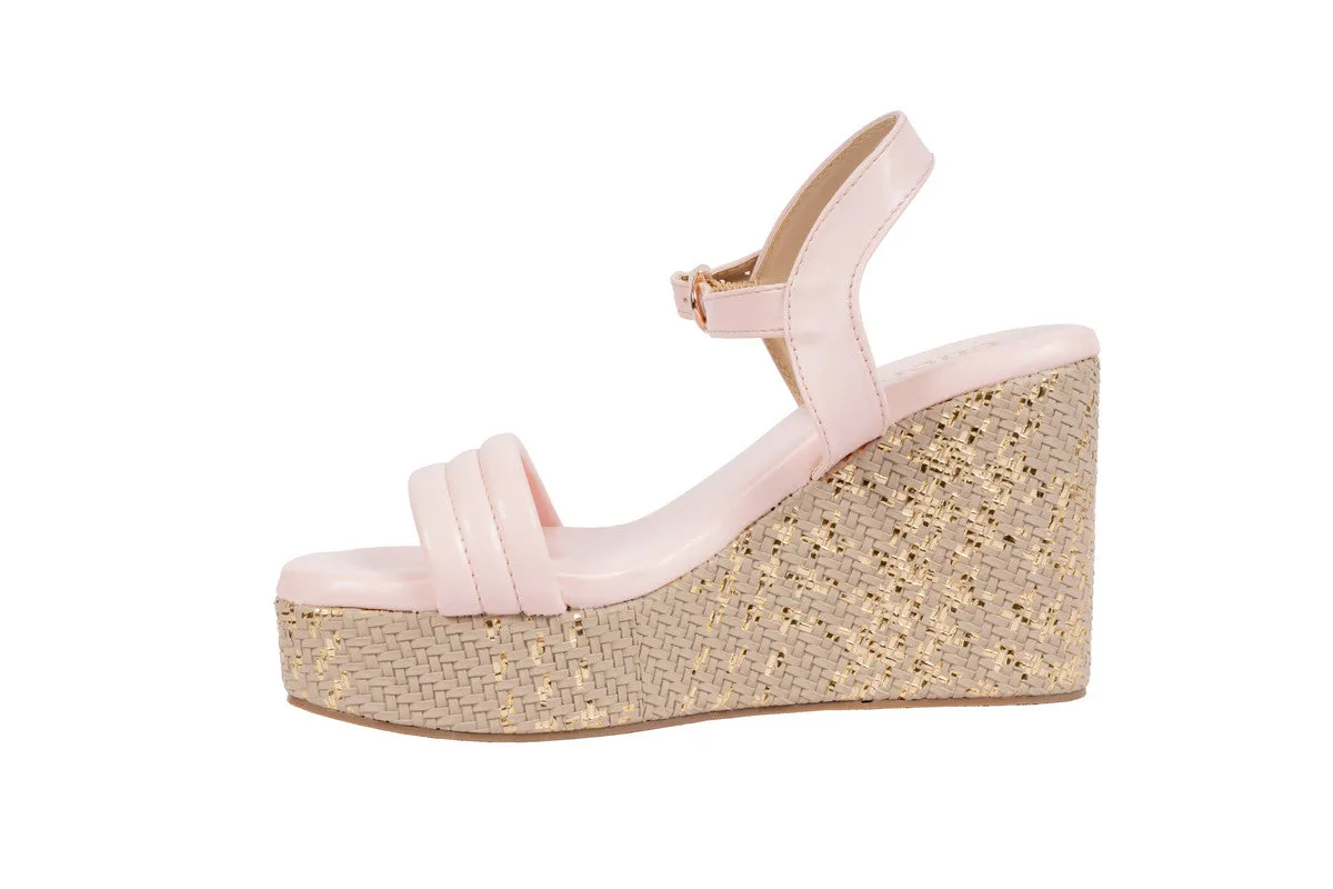 Pink Pretty Chic Wedges for Women