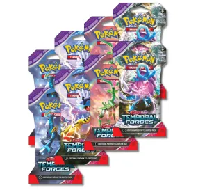 Pokemon Scarlet & Violet Temporal Forces | 8 Sleeved Boosters Packs