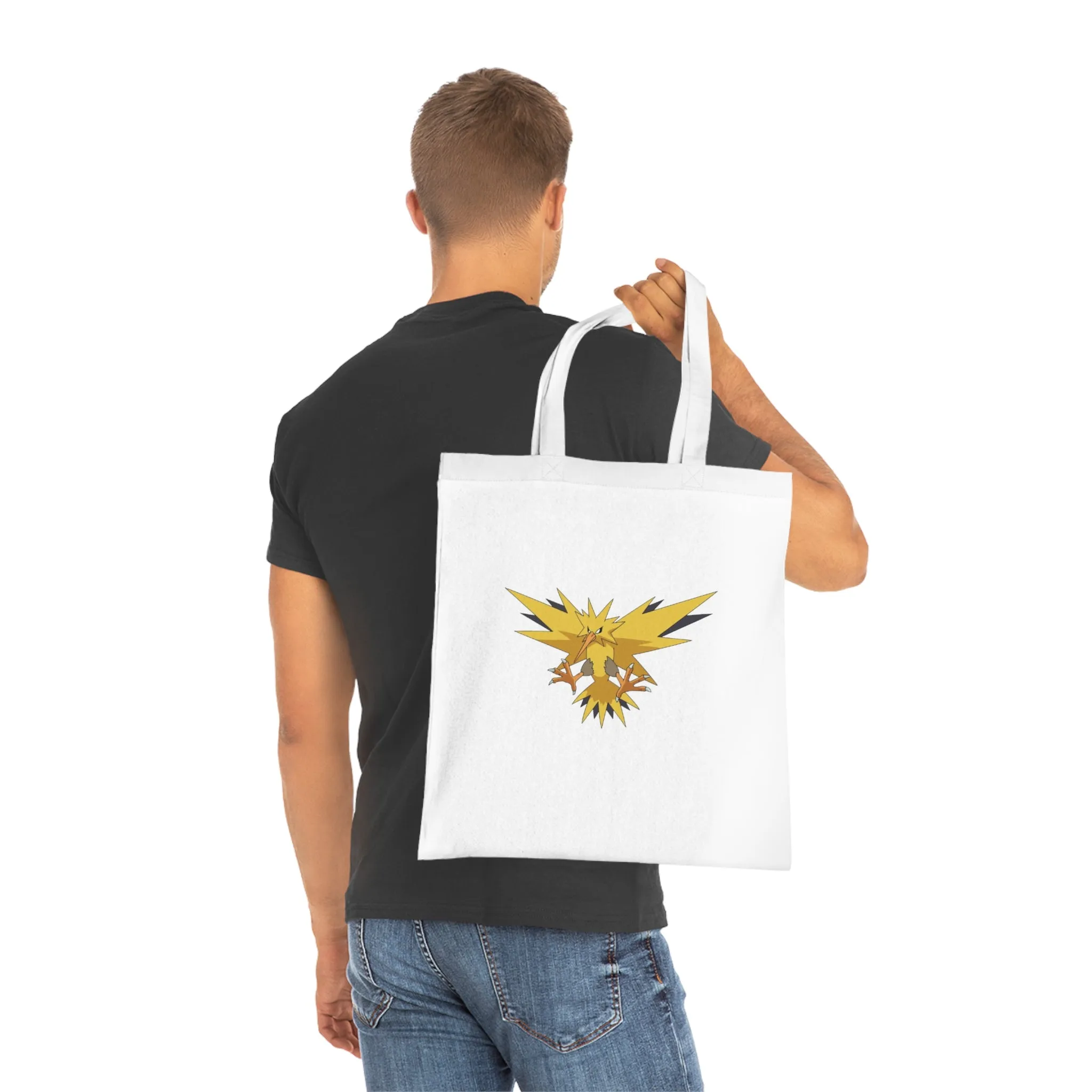 Pokémon - Zapdos: Printed Canvas Tote Bag