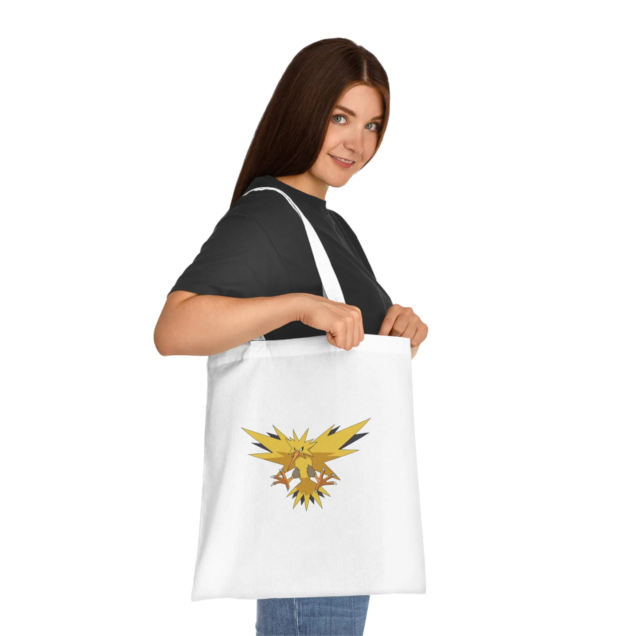 Pokémon - Zapdos: Printed Canvas Tote Bag