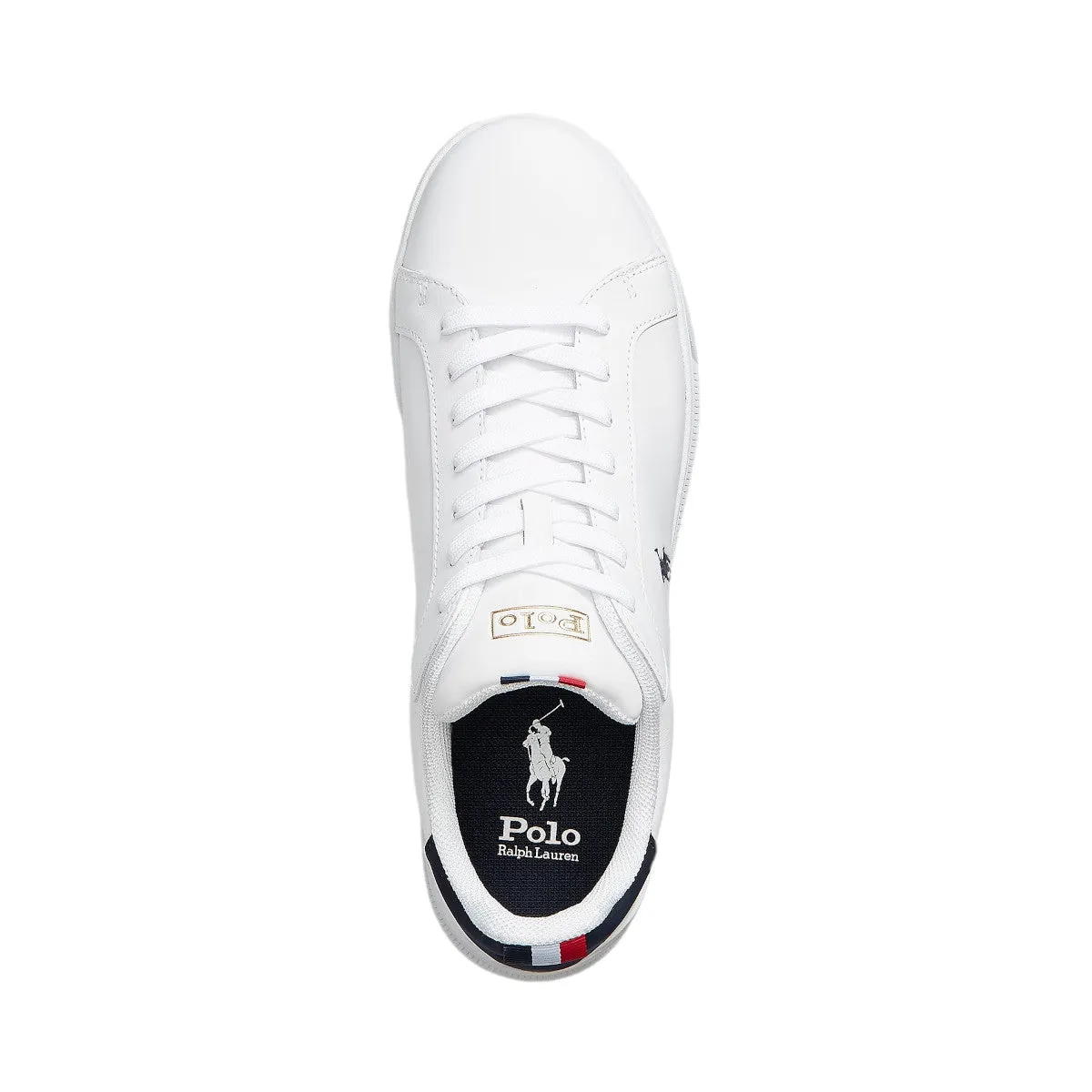 Polo Ralph Lauren HRT CT II Trainers 003 White/Navy/Red