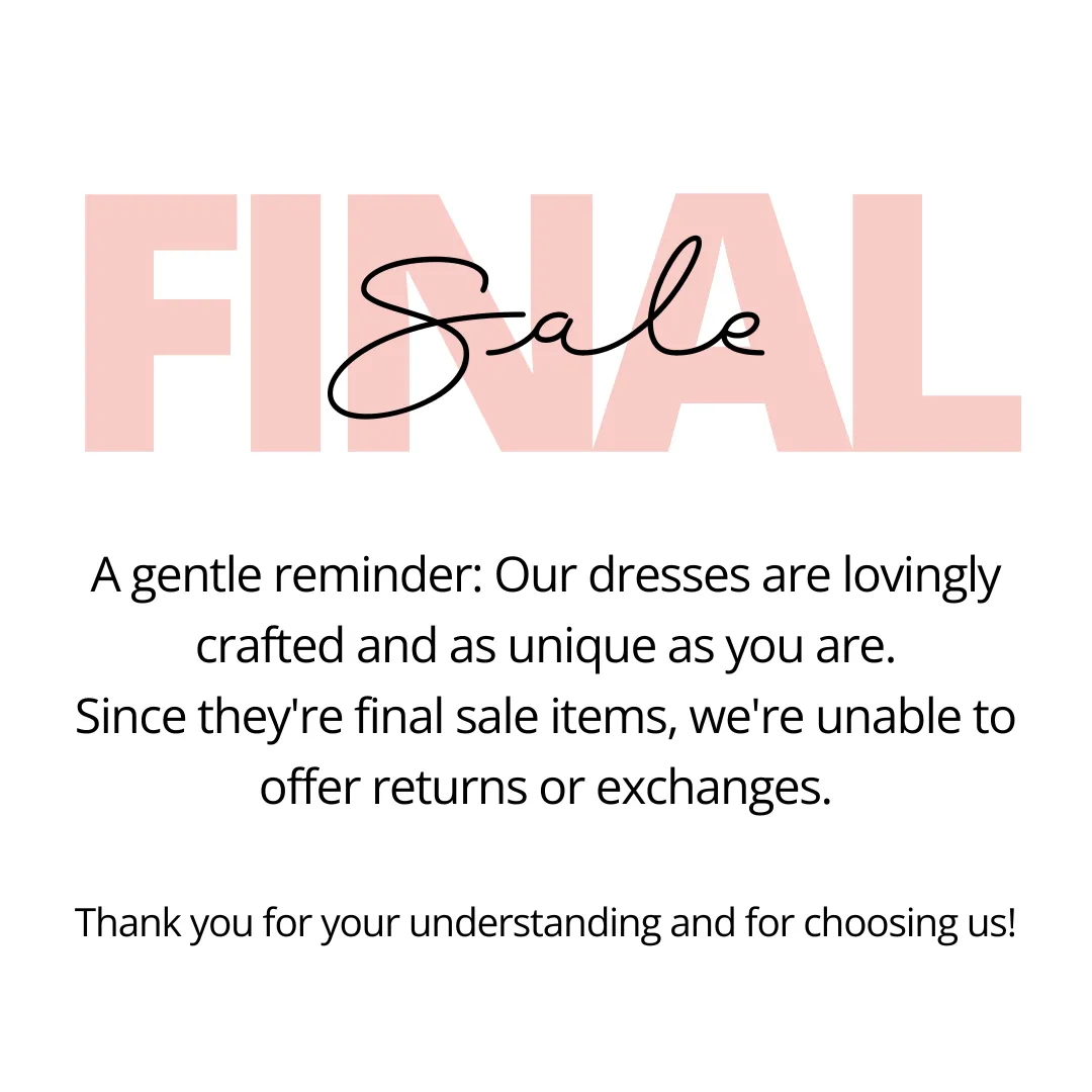 "Caramel Kiss" Dress ~Final Sale~No Exchanges or Returns