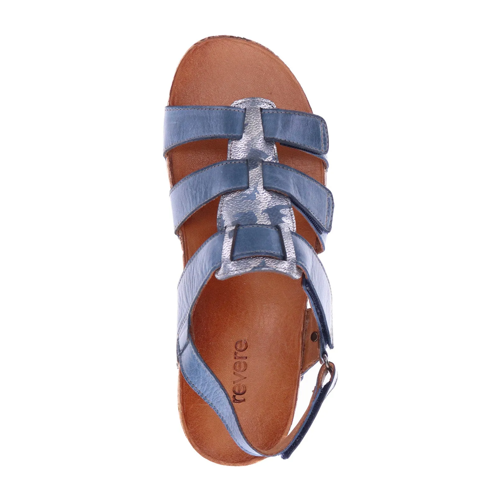 Revere Santorini Backstrap Sandal (Women) - Denim