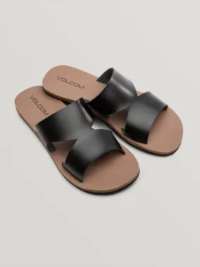 Seeing Stones Sandals - Black