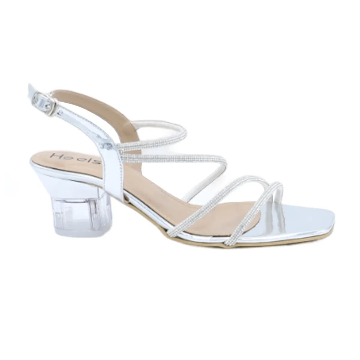 Silver Fancy Sandal 066617