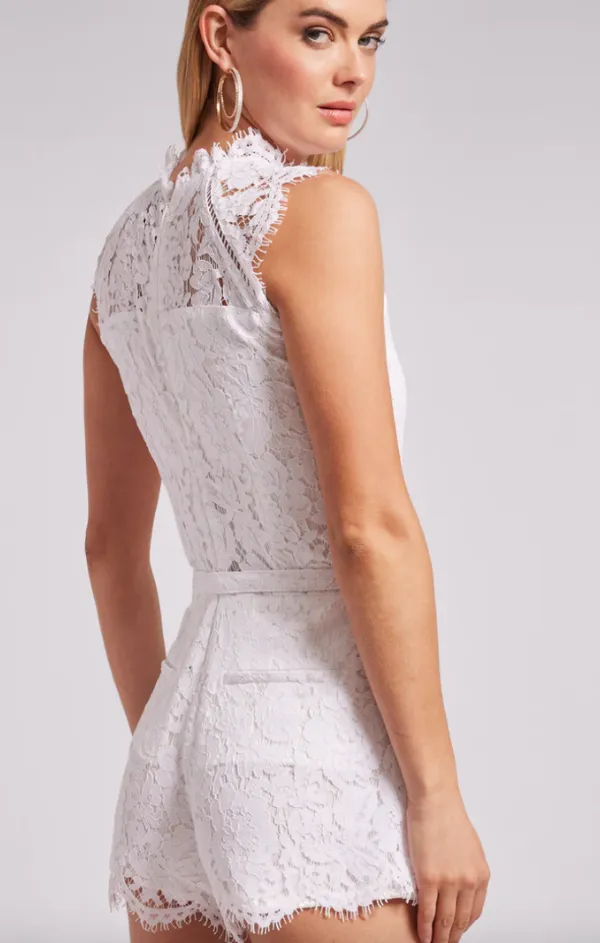 Sora Lace Romper