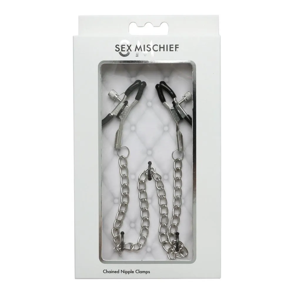 Sportsheets Chained Nipple Clamps