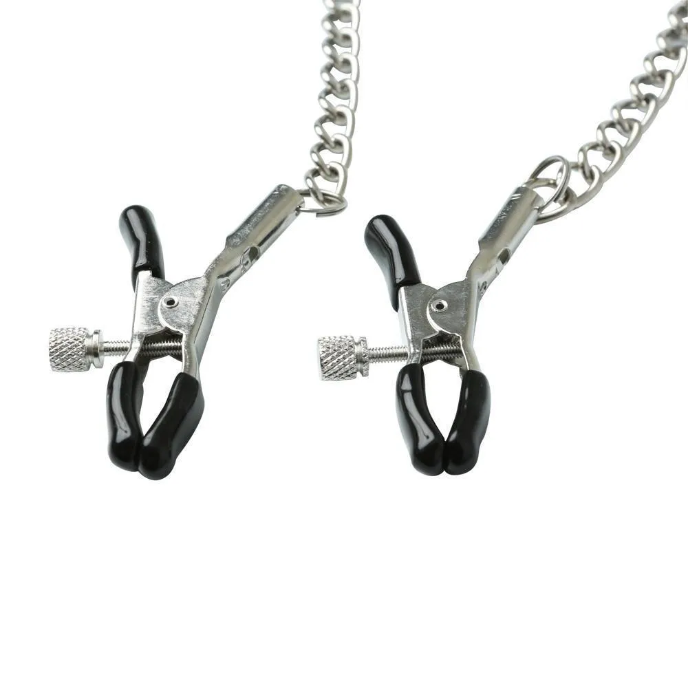 Sportsheets Chained Nipple Clamps