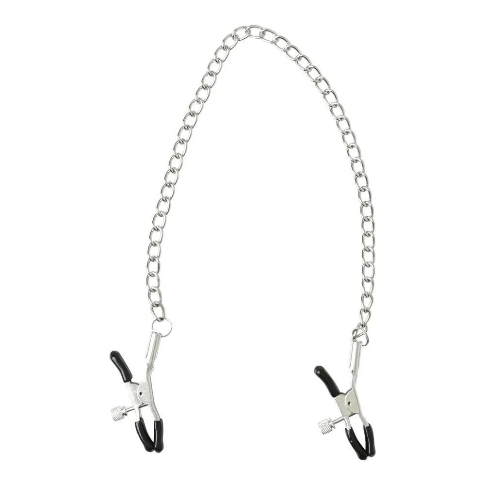 Sportsheets Chained Nipple Clamps