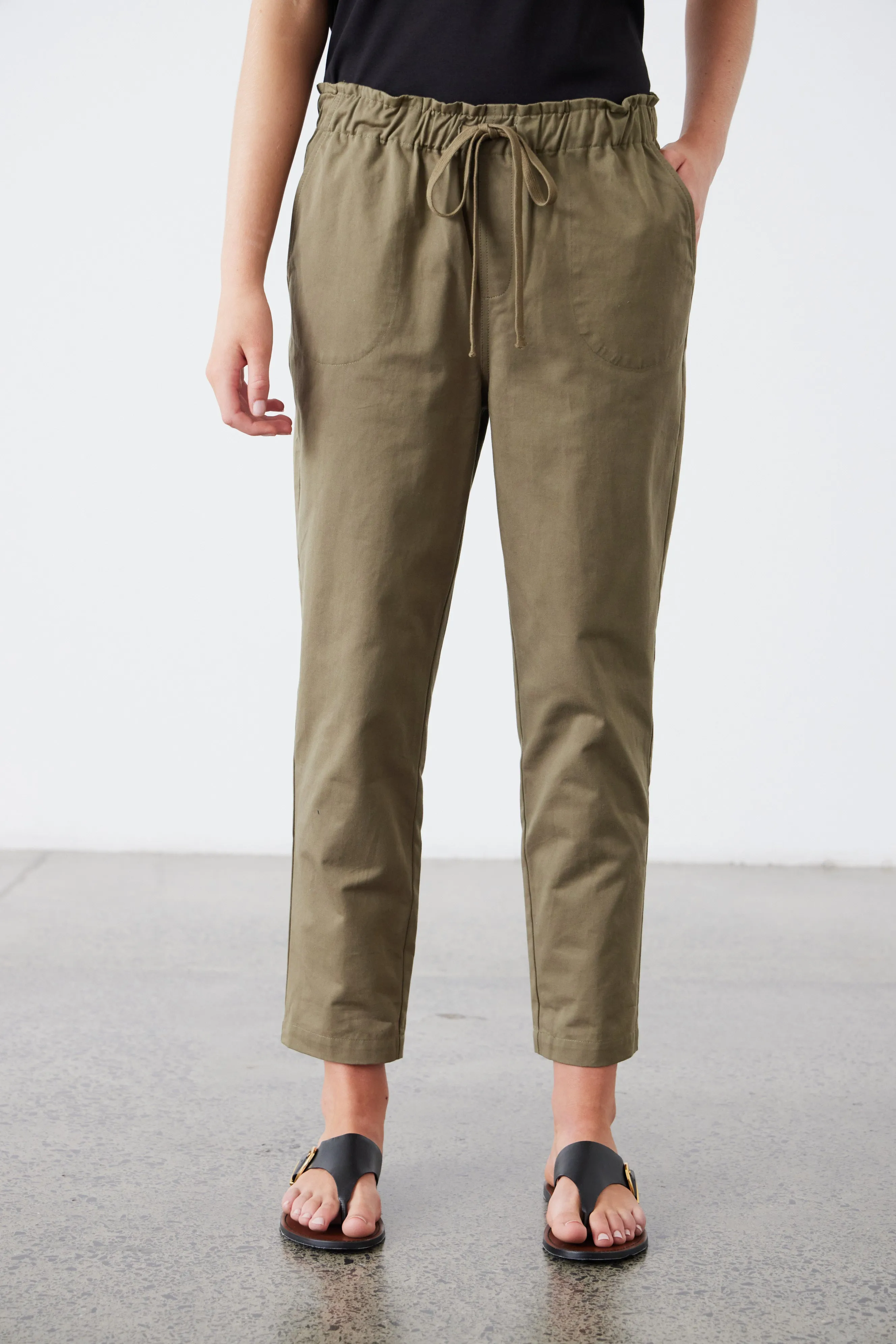 Stella Pant - Khaki