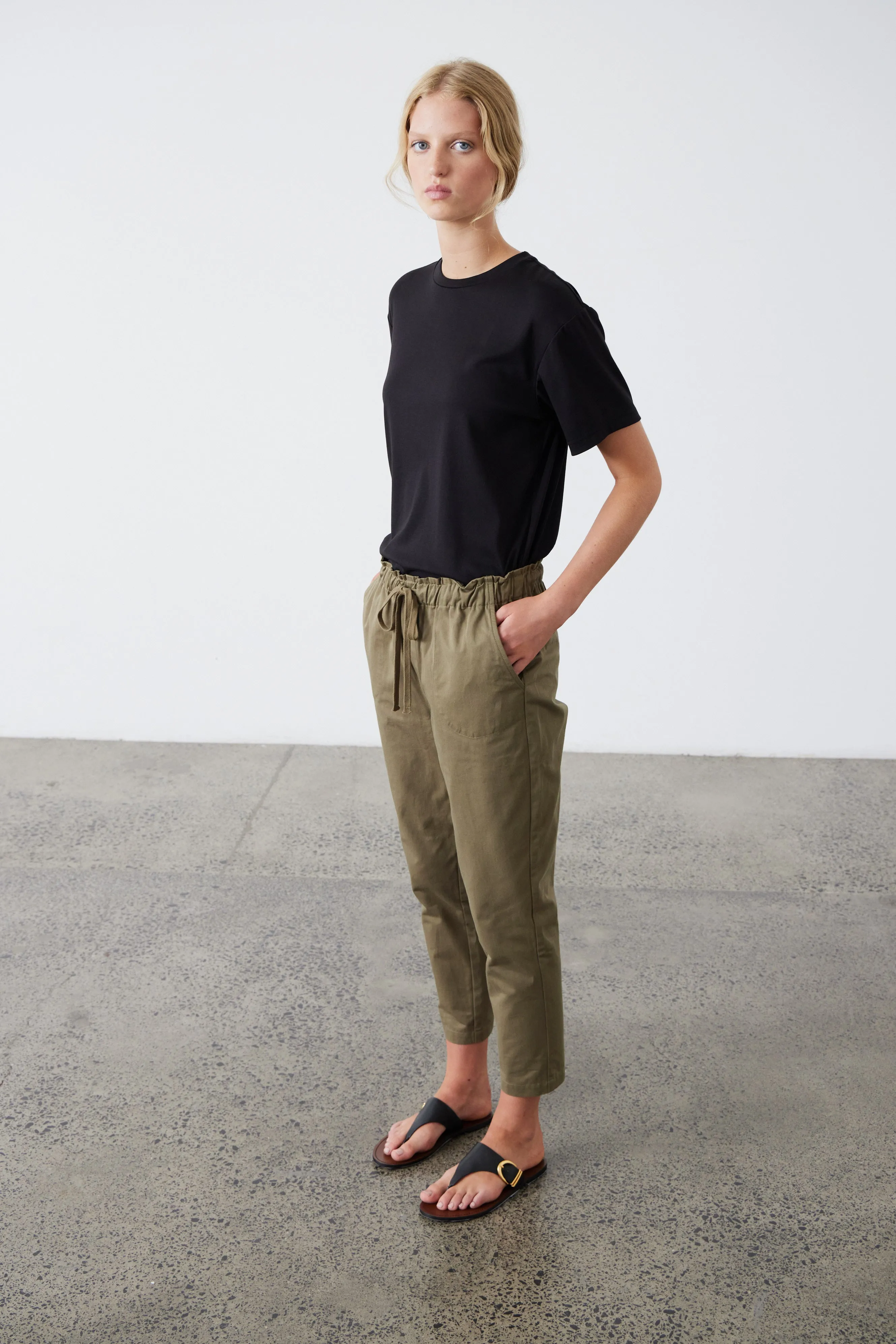 Stella Pant - Khaki