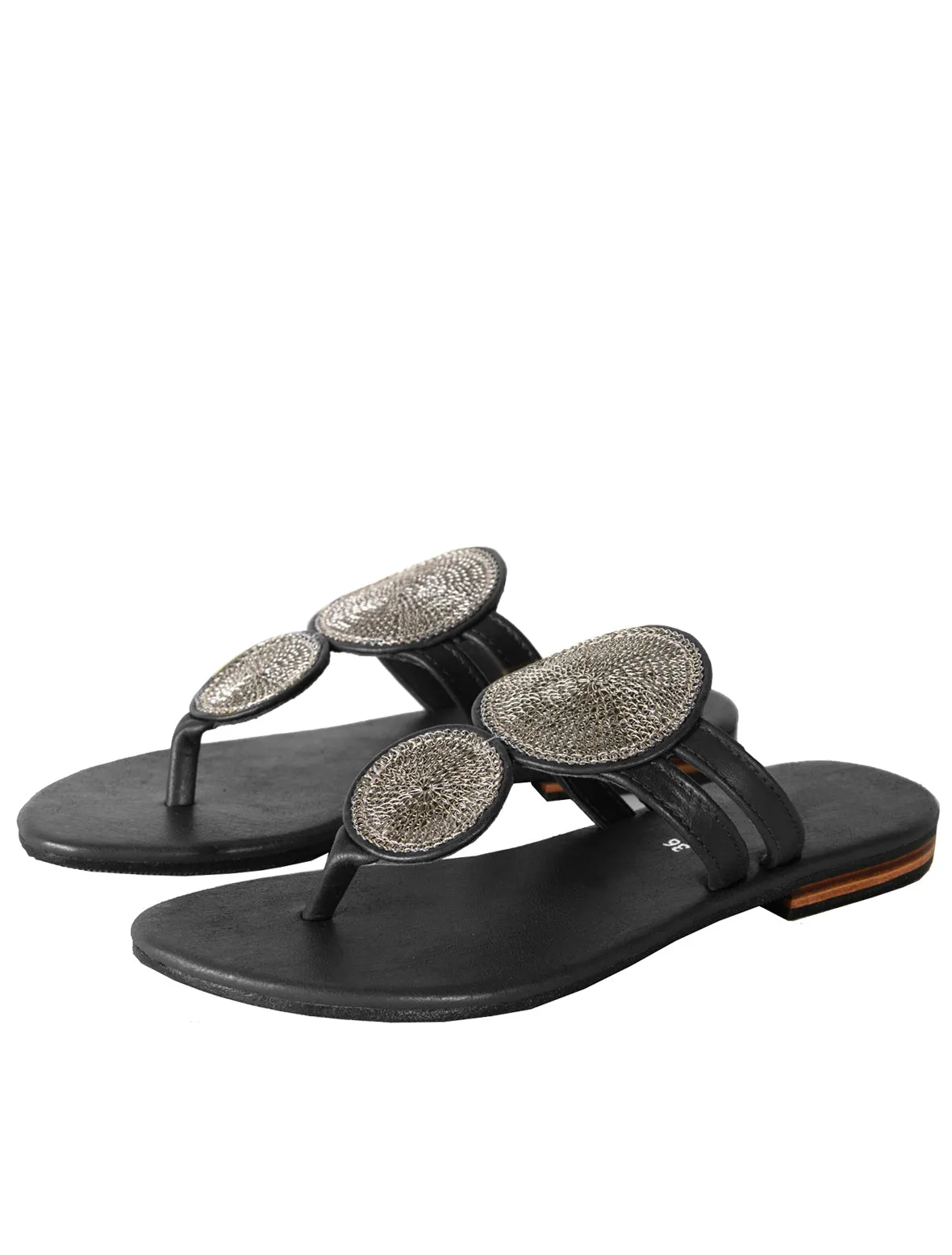 Sumba double Medallion Sandal