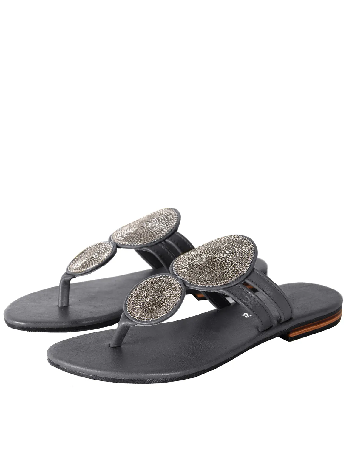 Sumba double Medallion Sandal