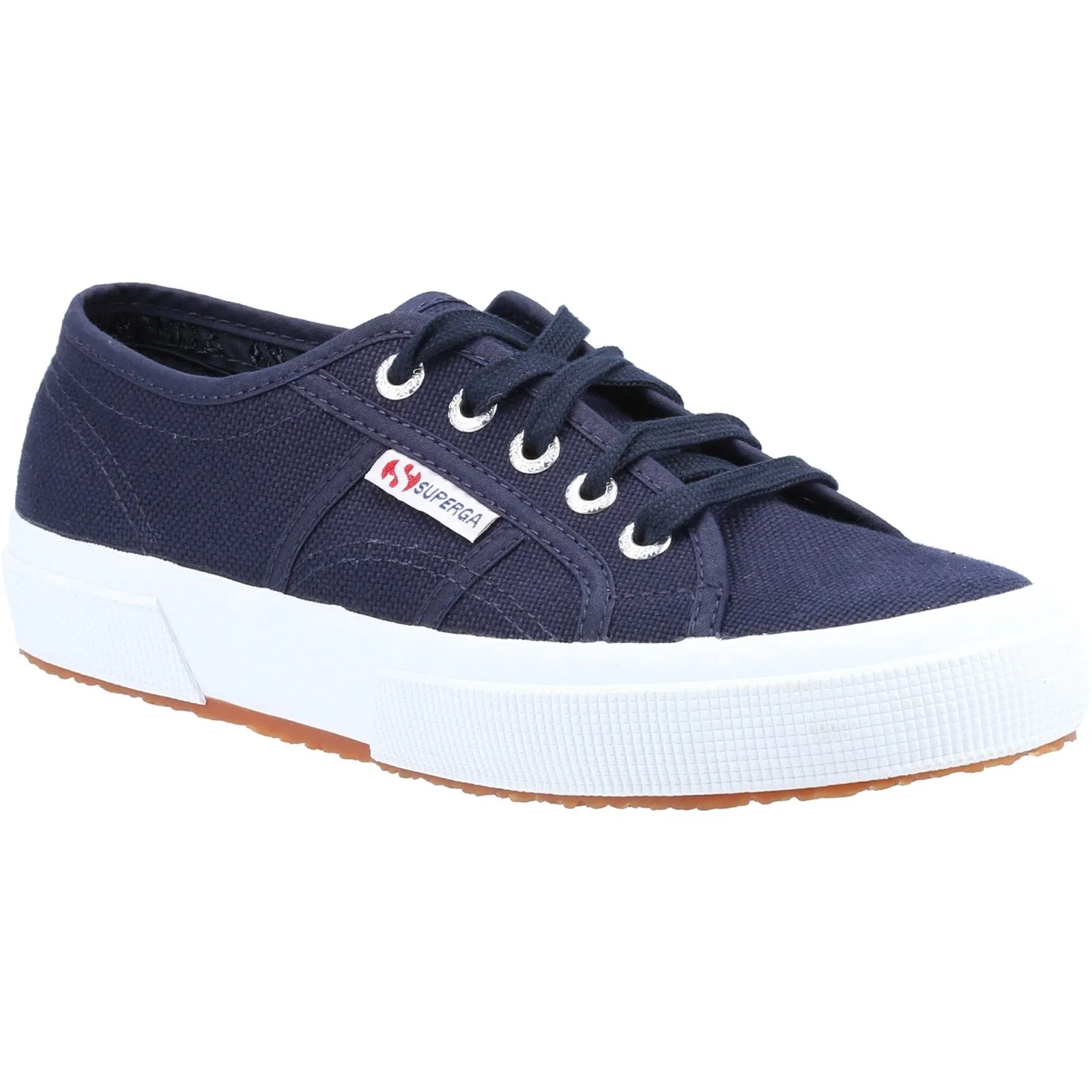 Superga 2750 Cotu Classic Womens Navy Canvas Trainer Shoe