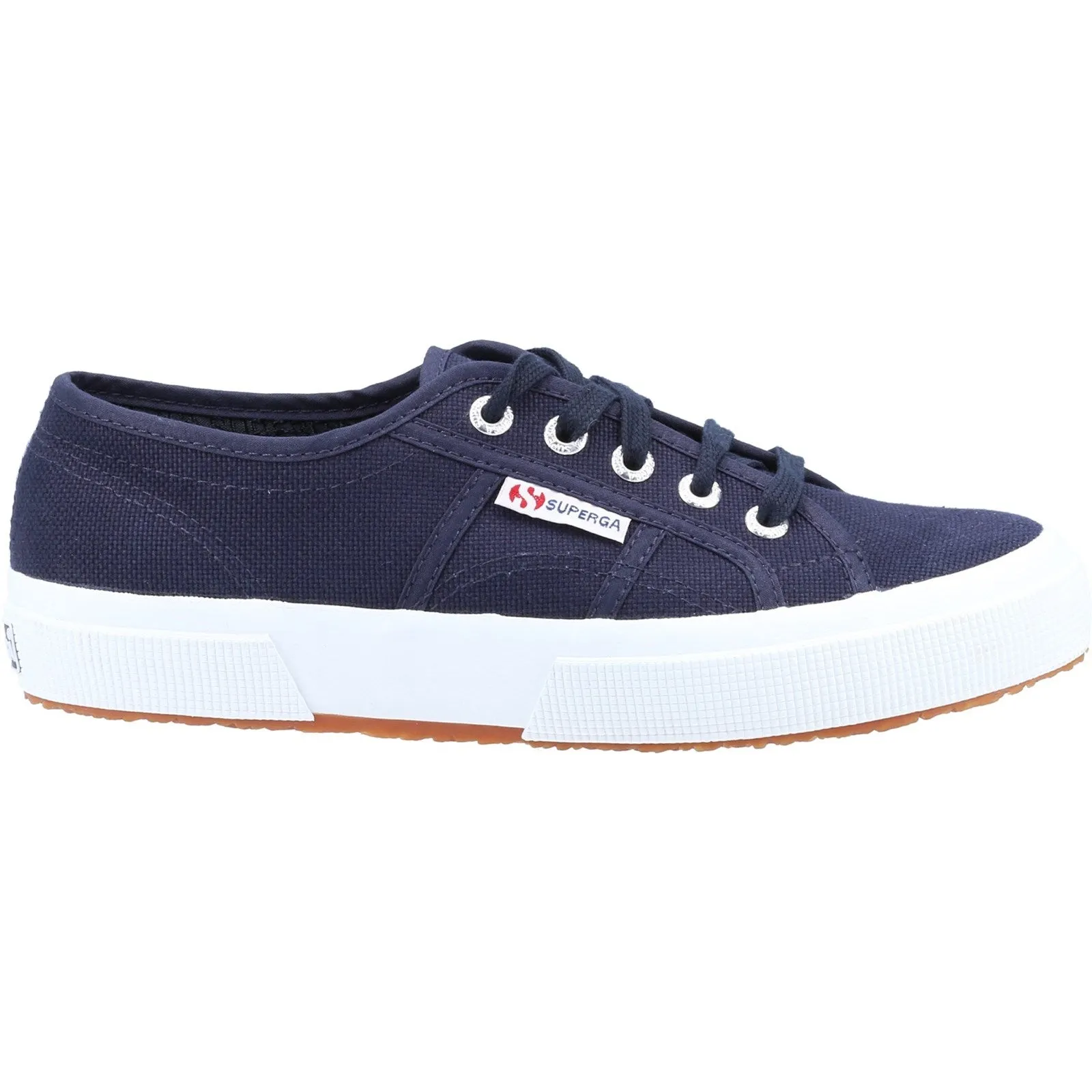 Superga 2750 Cotu Classic Womens Navy Canvas Trainer Shoe