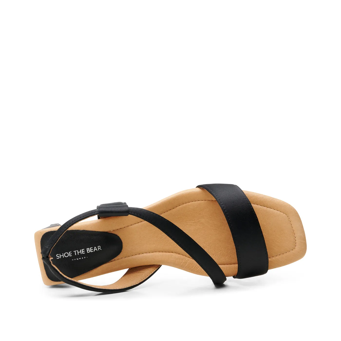 Sylvi sandal satin - BLACK SATIN