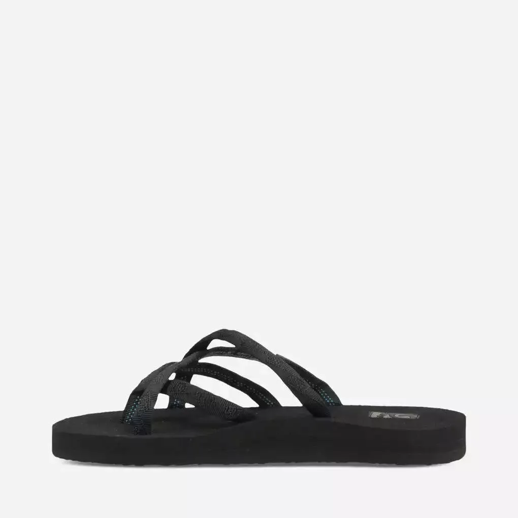 Teva Womens Olowahu Black on Black