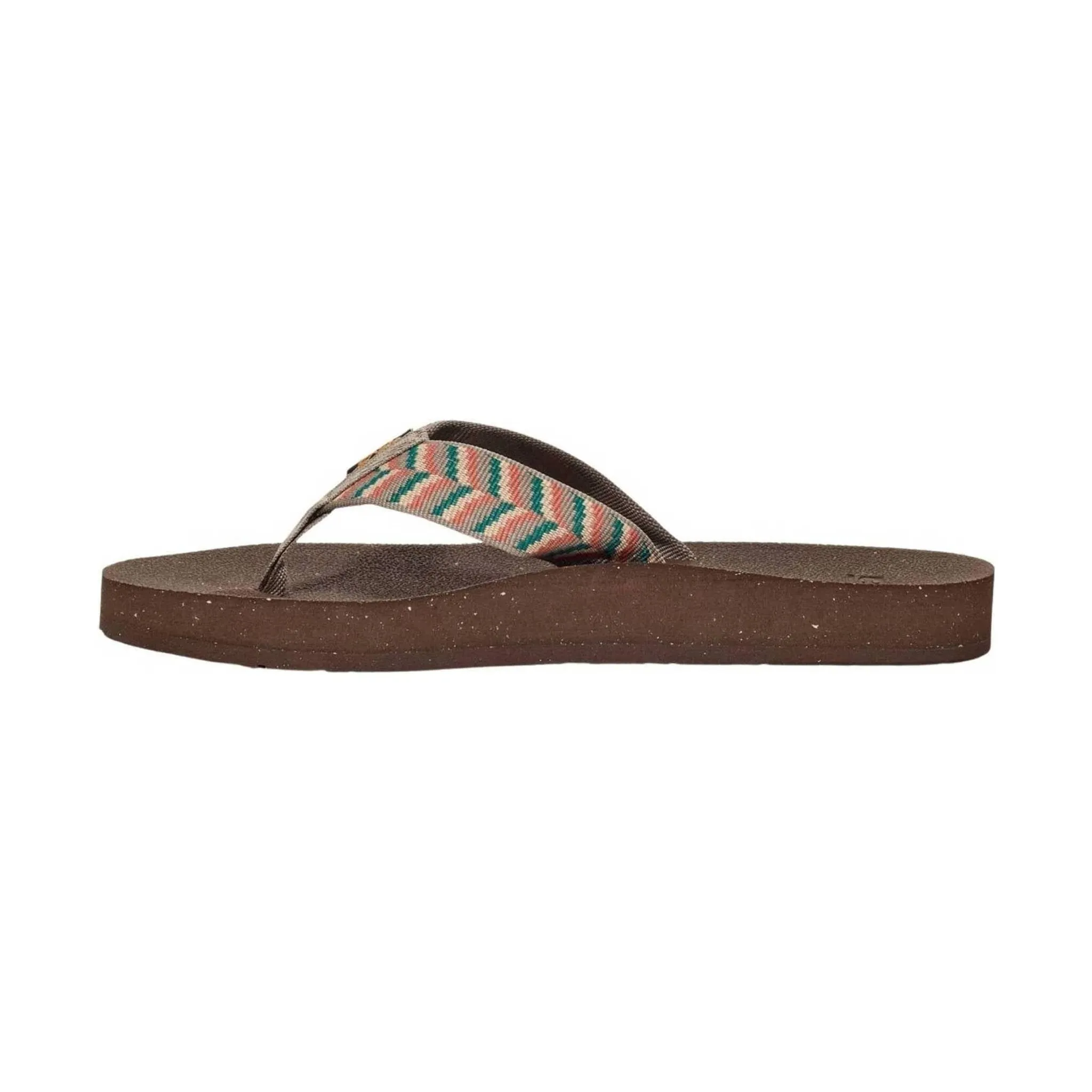 Teva Women's Reflip Flip Flop - Retro Geometric Neutral