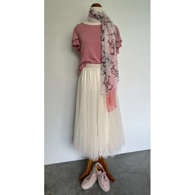 Tulle Skirt - Cream