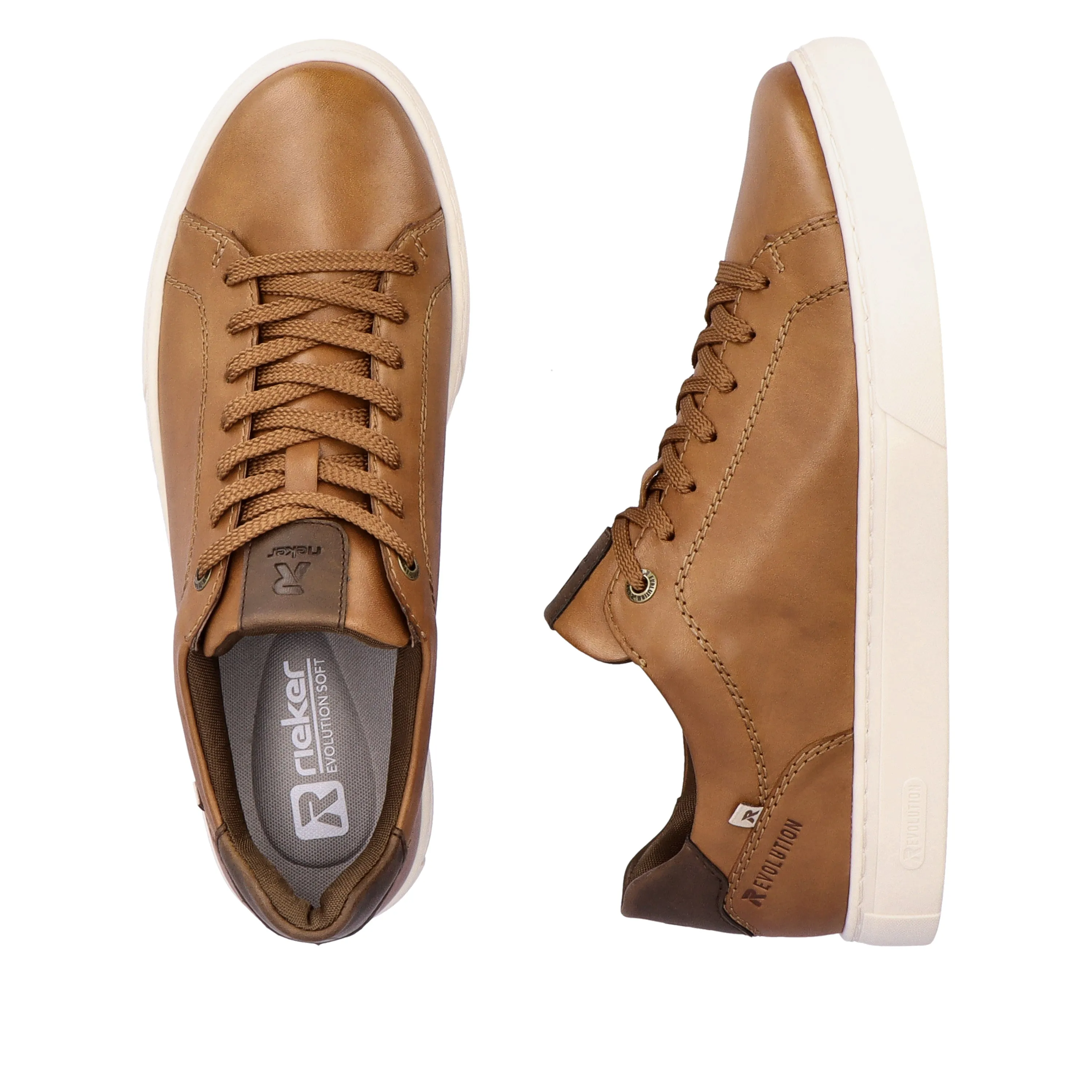 U0700-24 Brown Lace Up Sneaker