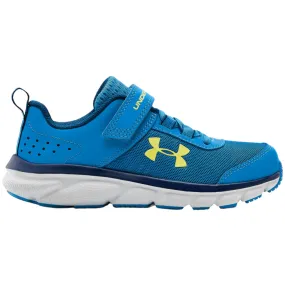 Under Armour Electric Blue/Halo Grey/Yellow Ray Assert 8 Baby/Toddler Sneaker